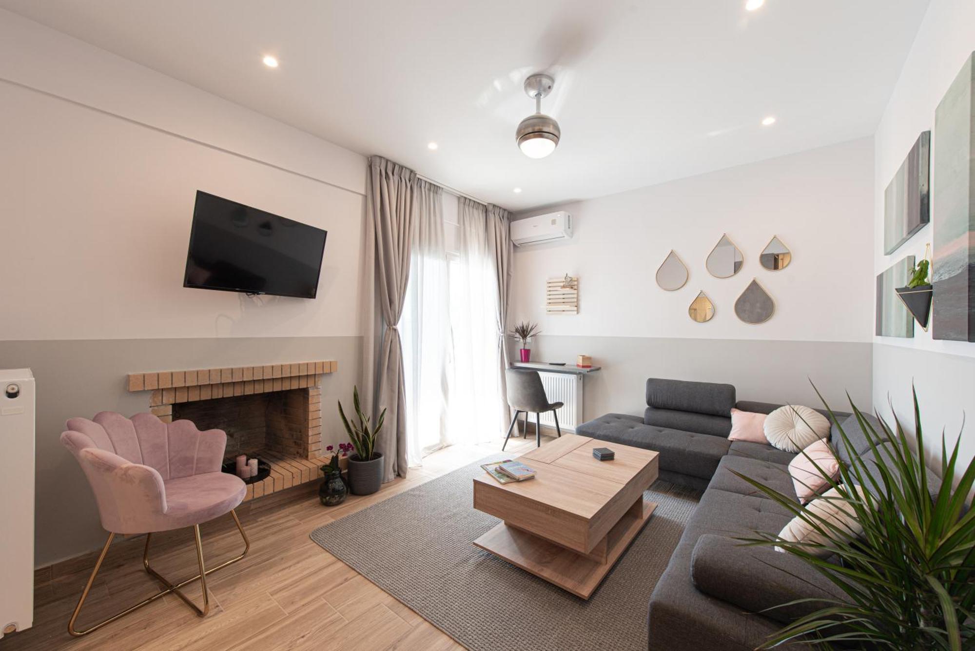 Iviskos Apartment Oinofyta ภายนอก รูปภาพ