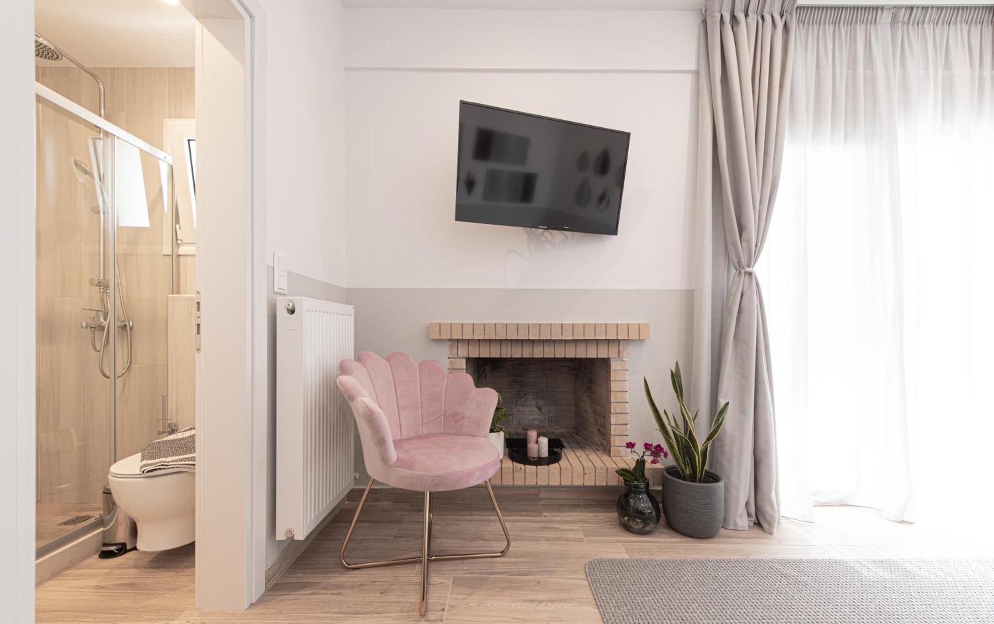 Iviskos Apartment Oinofyta ภายนอก รูปภาพ